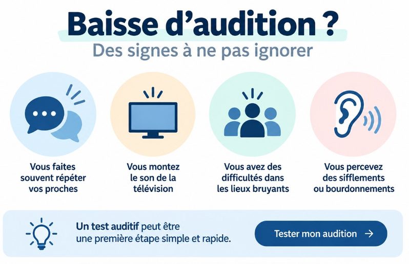 baisse audition après 60 ans